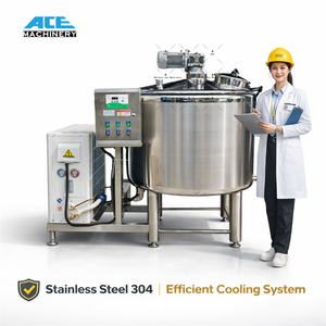 Tanque de Almacenamiento y Refrigeración de Leche de Acero Inoxidable de 500 Litros al Mejor Precio - Product Image 5
