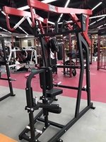 Máquina Comercial Iso Lateral para Polea Superior y Remo Inferior, Ajustable a Múltiples Ángulos, para Entrenamiento de Fuerza en Gimnasio, de Acero de Alta Resistencia, Directo de Fábrica
