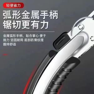 Farming Hermes Leather Waist Saw High Carbon Steel Manual Hand Saw For Carpentry With Sheath - Product Image 1