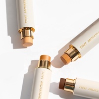 Meilleur fond de teint hydratant végétalien, maquillage imperméable et naturel, logo personnalisé en gros, teinte pour le visage, crème de maquillage, fond de teint en stick