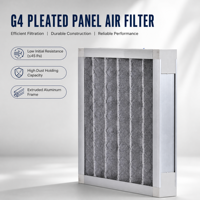 Lapisan Filter Karbon Aktif Lipat Daya Serap Tinggi AC-1200 untuk Penggantian Filter Karbon Knalpot Dapur