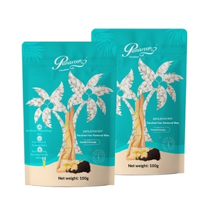 Cera Depilatoria Naturale in Perle 100g per Salone di Bellezza, Terapia <span class=keywords><strong>Viso</strong></span>, Rimozione Peli Labbra e Corpo - Product Image 3