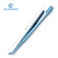 KEWO Titanium Alloy Razor Blade Holder and Breaker for Microsurgery Titanium Alloy Ophthalmic Eye Surgical Instruments