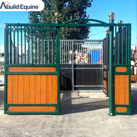 Porte coulissante de haute qualité pour écurie portable, boxes pour chevaux économiques et sécuritaires pour l'équitation