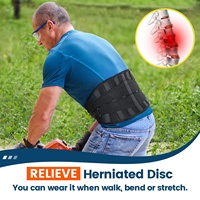 Ceinture de soutien lombaire pour le bas du dos – Soulagement de la douleur et du gonflement – Soutien respirant pour hommes et femmes soulevant des charges lourdes – Soulagement de la sciatique