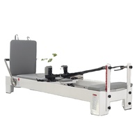 Machine de Pilates Reformer en Bois de Chêne avec Revêtement en Poudre, Équipement d'Entraînement de Pilates pour la Maison, la Salle de Sport, le Studio – Fournisseur et Fabricant