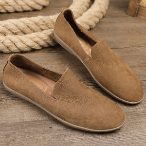 Y 38-44 Nouveaux mocassins en cuir souple respirant pour hommes, chaussures pour hommes élégantes et polyvalentes - Product Image 4
