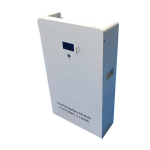 Batería de Pared LiFePO4 de 51.2V 100Ah 5.12kWh para Almacenamiento de Energía Solar Doméstica con BMS Inteligente Integrado y Ciclo Profundo de 6000 Ciclos - Product Image 1