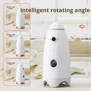 Distributeur automatique de nourriture chronométrée et quantitative pour animaux de compagnie avec contrôle vidéo à distance WiFi pour chiens chats bols en plastique écologiques - Product Image 3