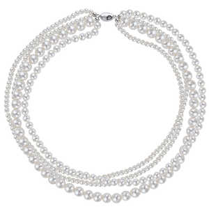 Collier de perles multicouches en forme d'étoile WENCHI 450g, élégant et très lumineux, cadeau pour femme - Product Image 2