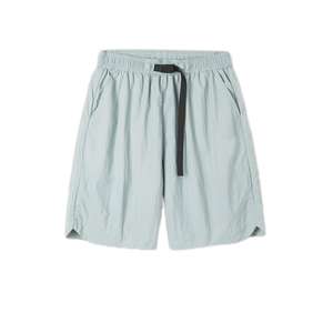 Vente en gros Short de sport mi-décontracté Respirant Beach Style Motif solide Ceinture élastique Maille Techniques teintes unies avec poches - Product Image 3