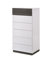 Ensemble de chambre à coucher en bois de haute qualité Yifan 1,8 m pour hôtel et appartement, comprenant armoire, commode et table de chevet, style moderne crème en MDF