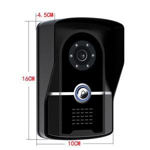 Độ nét cao bảy inch có dây video chuông cửa nhà Hệ thống an Ninh với intercom video cửa điện thoại thiết bị - Product Image 5