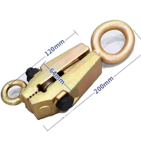 Pince à chaîne en acier de qualité industrielle, plaquée zinc couleur, pour pinces de fixation de poutres automobiles, outil de réparation de carrosserie automobile, couleur or/OEM