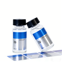 Autocollants en vinyle souples en gros pour flacons de 3 ml à 25 ml pour l'industrie automobile et les lubrifiants
