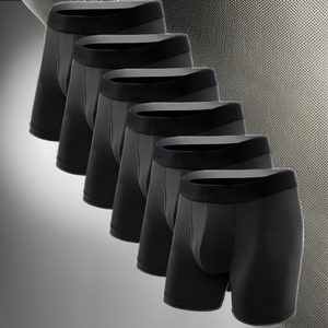 Wholesale Classic Mens <b>Boxers</b> Underwear Breathable Knitted Moisture Wicking Low-Rise Culotte c <b>Boxer</b> k Briefs for Men - Product Image 2