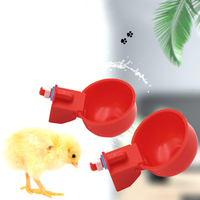 Abreuvoirs automatiques de volaille poulet caille bol d'abreuvoir suspendu tasses à eau mamelon