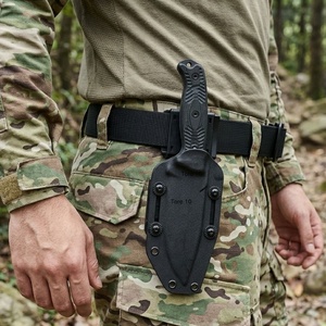 Passant de ceinture tactique en nylon <span class=keywords><strong>pour</strong></span> couteau, étui Kydex et holster, clip dorsal multifonction à dégagement rapide avec vis et quincaillerie - Product Image 5