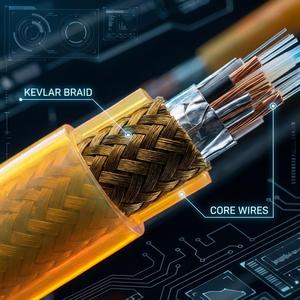 <span class=keywords><strong>Cable</strong></span> de Cero Flotabilidad PrimePro ROV, 3000m de Profundidad, Densidad 1.03, Reforzado con Kevlar, Velocidad de Datos de 10Gbps, Alimentación de 600V, <span class=keywords><strong>Cable</strong></span> Híbrido para Aguas Profundas - Product Image 4