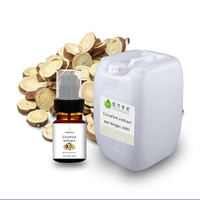 Extrait de plantes en vrac de marque privée d'origine, huile essentielle pure, extrait de réglisse naturelle liquide