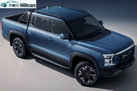 Оптовая продажа: Новый пикап BYD Shark PHEV 2025 года, 1.5T, двухмоторный, полный привод, платформа DMO, запас хода 840 км, поворотный экран 12.8 дюймов, экспорт из Китая