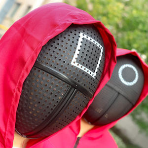 <span class=keywords><strong>Disfraz</strong></span> de Calamar Adulto, Traje de Guardia, Mono, Ropa de Cosplay para Hombre, Ropa para Juegos, TV, Películas, Carnaval, Festivales - Product Image 4