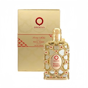 <span class=keywords><strong>Parfum</strong></span> arabe unisexe ORIENTICA <span class=keywords><strong>Royal</strong></span> Amber 100ml, senteur liquide fruitée, orchidée, lait et clou de girofle, pour hommes et femmes, Dubaï, Moyen-Orient - Product Image 1