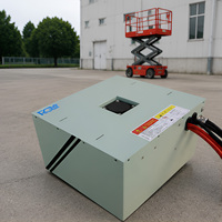 Batterie LiFePO4 24V 80Ah pour plateforme élévatrice à ciseaux, plateforme de travail en hauteur, haute capacité, BMS, OEM, ODM, fabrication sur mesure, vente en gros