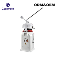 Machine automatique de boulangerie pour le façonnage de pâte réglable 20-500g, moulleuse à baguettes, diviseuse de pâte à hamburger et à pizza, et laminoir