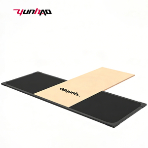 Piattaforma per Sollevamento <span class=keywords><strong>Pesi</strong></span> a T per Power Rack, in Legno Massello con Centro Ammortizzante in Gomma, per Palestra - Product Image 6