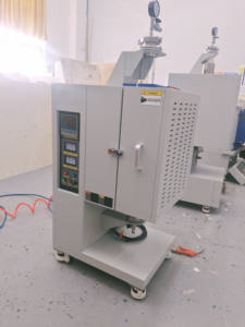 Laboratuvar yüksek sıcaklık 1400 ℃ dikey tüp fırın ile alümina tüp - Product Image 2