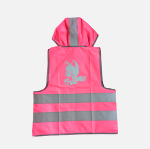 Chaleco de seguridad para niños, color rosa - Product Image 2