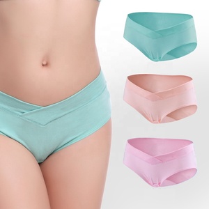 NUOVI Slip per Donne in Gravidanza Mutande in Cotone a Vita Bassa Slip a Forma di U per Maternità Abbigliamento per Gravidanza - Product Image 3