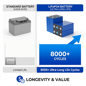 Batería Líquida LiFePO4 <span class=keywords><strong>Valcon</strong></span> 314Ah 3.2V de Nuevo Grado 2026 en Stock en Polonia, 8000 Ciclos, 5 Años de Garantía para Energía Solar - Product Image 4