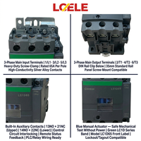 Contacteur magnétique LCELE LC1D09 LC1D12 LC1D18 LC1D25 LC1D32 LC1D38 LC1D40 LC1D50 LC1D65 LC1D80 LC1D95 Contacteur de haute qualité