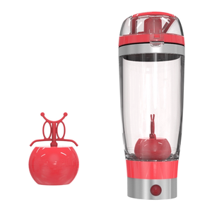 Botella Mezcladora de 450 ml sin BPA, Apta para Alimentos, Impermeable, Duradera, Botella Mezcladora Eléctrica para Fitness con Bola Móvil - Product Image 1