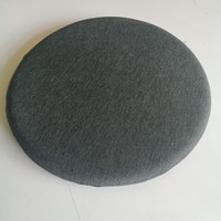 Coussin de siège rond en mousse à mémoire de forme, antidérapant, pour chaise de bureau à domicile, personnalisable
