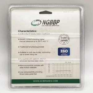 Accessoires de moto partie plaquettes de frein pour APRILIA VESPA FA353 plaquette de frein semi-métallique - Product Image 6