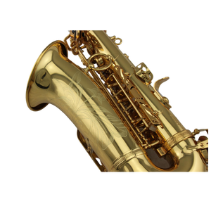 Eastern Music Pro Use Ouro Laca Saxofone <span class=keywords><strong>Alto</strong></span> Estilo Mark VI com contorno PC Flight case - Product Image 6