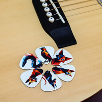 Plectres de guitare en métal pour guitares folk et ensembles de guitares électriques
