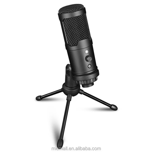 USB Drive Free Condenser Microphone Laptop Gaming Voice Conference Live Streaming Karaoke Recording Microphone