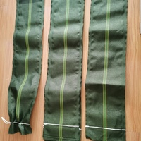 Sac en toile tissée HDPE pour couvrir le silo, 120 cm x 27 cm