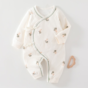 Mono de Algodón Suave y Delgado de 60g para Recién Nacidos, Diseño de Mariposa, Sin Costuras, de Algodón Puro, Cómodo, con Logotipo Personalizado - Product Image 2