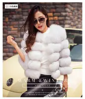 Abrigos de visón 2019 mujeres de la moda de invierno Plus tamaño de abrigo de piel elegante sólido grueso cálido ropa falsa chaqueta de piel Chaquetas de Mujer