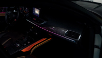 Accessoires de voiture, décoration intérieure pour Audi A7 C7 2012-2018, mise à niveau Auto Dynamic Symphony, lumière ambiante LED 64 couleurs 12V