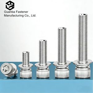 Parafuso Sextavado de Aço Carbono Zincado, Parafuso Sextavado de Aço Inoxidável, Parafuso Sextavado, Parafuso Sextavado - Product Image 3