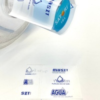 Étiquette thermorétractable en PVC imperméable et durable pour bouchons de bouteilles de 5 gallons avec logo personnalisé et fonction anti-effraction