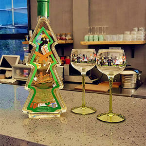 Verre à vin rouge Lily <span class=keywords><strong>Alsace</strong></span>, petit et haut, pour cocktail, design moderne et créatif, réutilisable, transparent, gobelet de voyage - Product Image 2