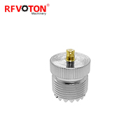 Adaptateur coaxial RF MCX mâle vers prise SO239 UHF femelle, adaptateur MCX vers UHF, connecteur RF