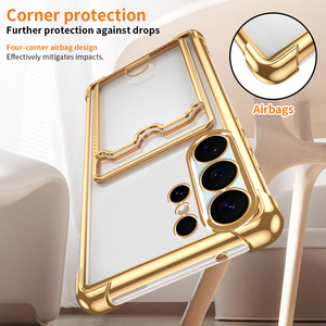 <span class=keywords><strong>Funda</strong></span> Protectora para Teléfono con Ranuras para Tarjetas, Transparente y Resistente a Impactos, para Samsung <span class=keywords><strong>Galaxy</strong></span> S26 S25 S24 S23 S22 S21 FE <span class=keywords><strong>Note</strong></span> <span class=keywords><strong>20</strong></span> <span class=keywords><strong>Ultra</strong></span> - Product Image 2